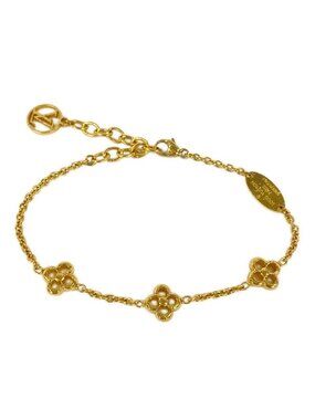 Louis Vuitton Bracelet Flower Full Gold